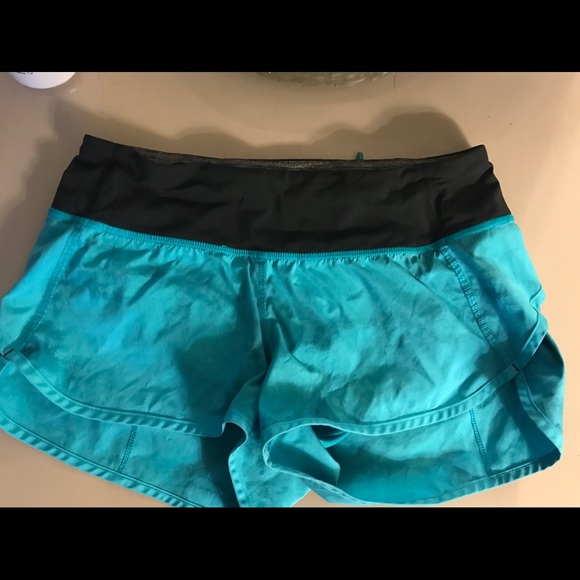 lululemon athletica Pants - Worn 1-2 times lulu lemon shorts size 4 blue